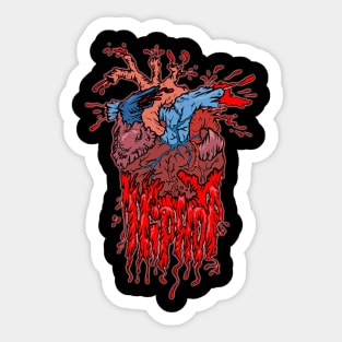 Heart of Hip Hop Sticker